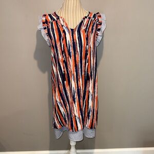 THML faux layered dress, size L